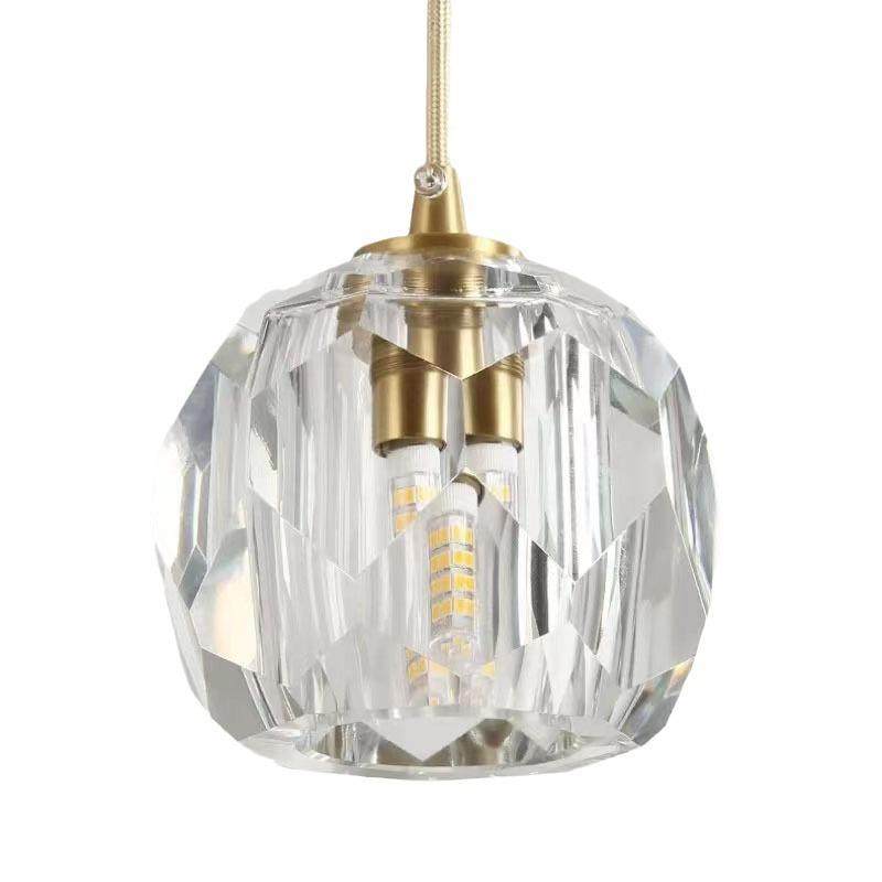 北27欧卧室床头小餐灯水晶单头现后代简约厅吧吊台网红轻奢铁艺吊,家装灯饰光源,智能吊灯,淘宝优惠券,粉丝福利购,淘宝优惠卷