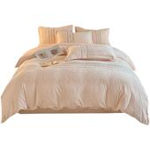 母婴级加雕花牛奶绒床上件四套DC 朱丽秋冬季 高级感被保暖三4件厚