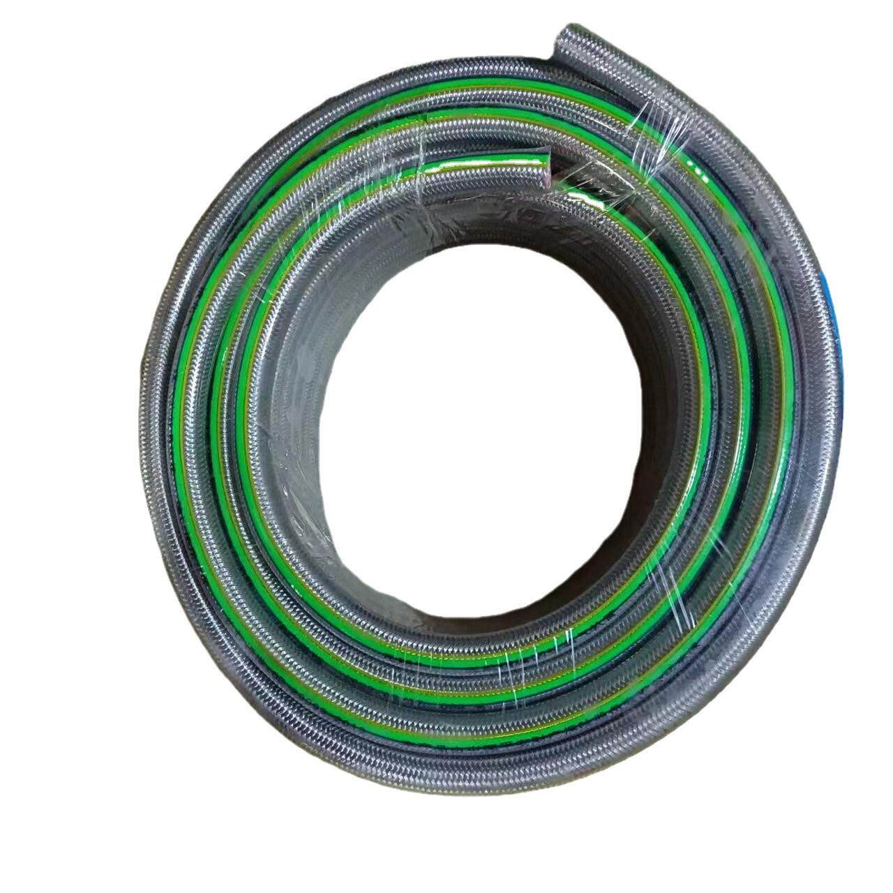 三胶全编钢丝管中高压灶具软管家用灶具连接管炉具配件