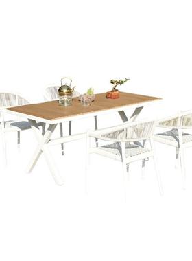 户桌椅北欧藤椅组露桌合酒店外台花园休闲桌D-201265椅咖啡外摆藤