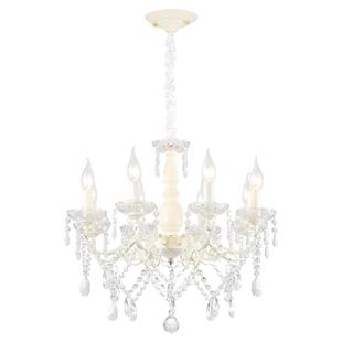 I1法式晶吊灯轻奶油风餐厅卧室灯女床头壁灯水孩房间274温馨民宿