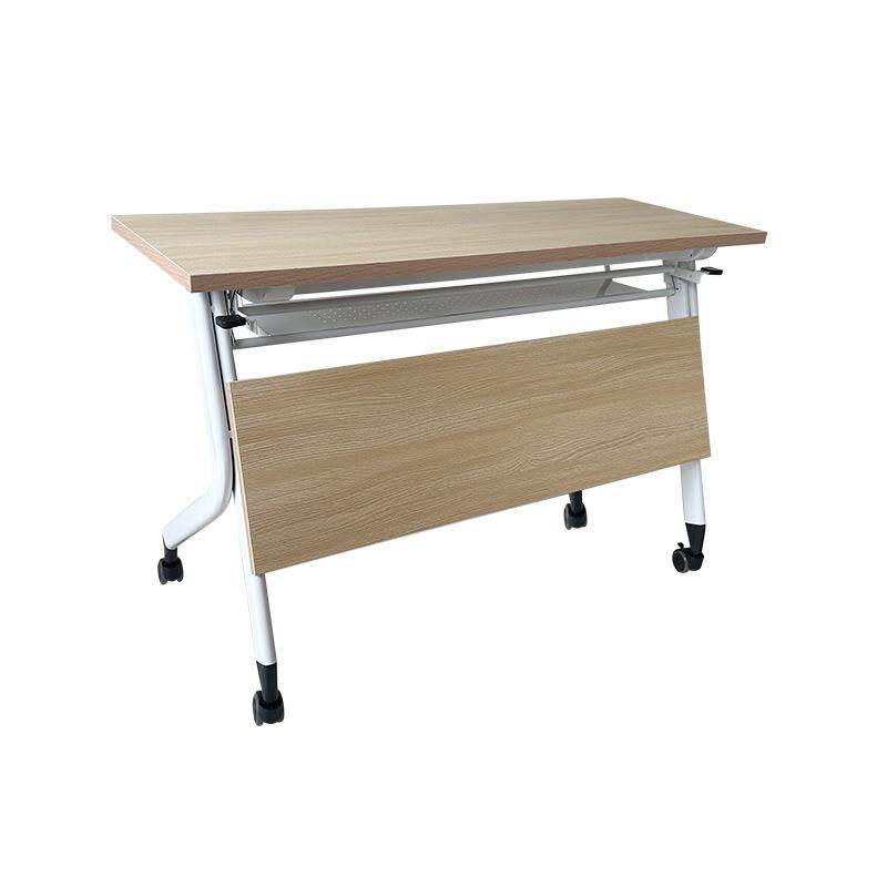 会议桌折叠培训桌活动长条桌组合移动办公桌简约现代课桌双人桌子