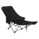 户外叠三挡腿托椅高休背可折躺月亮椅携三档升级便式 露营午椅野餐