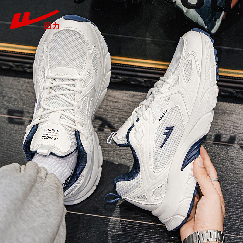 回力男款秋季透气休闲鞋