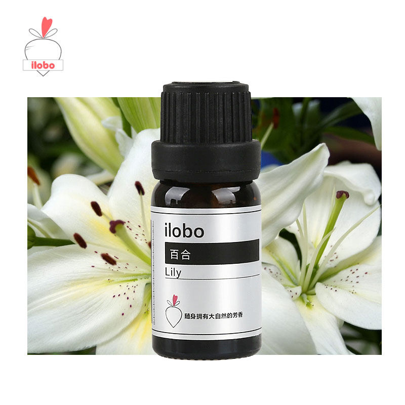 lily百合花香香薰精油香熏香水加湿器扩香精油ilobo 10ml