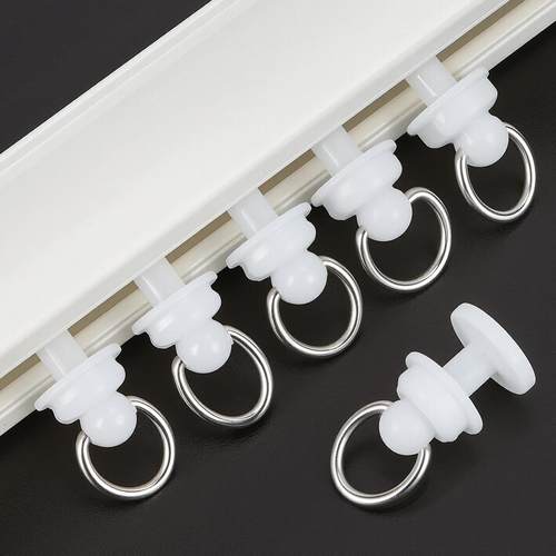 【不锈挂环】窗帘滑轮静音