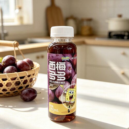 【6瓶新日期】成分日记西梅多多纤维果饮益生元饮料240ml油柑清清