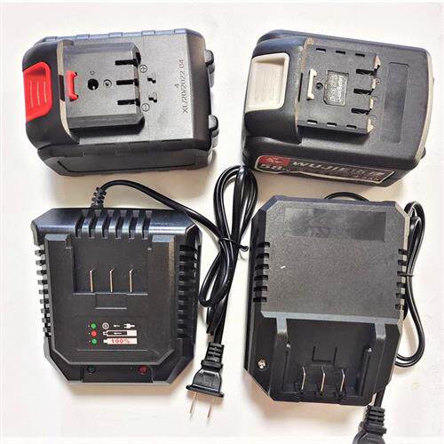 卓登 36V充电钻无刷冲击电动扳手吹风机角磨机锂电池座充充电器