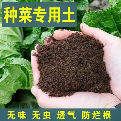 种花种蔬菜专用土养花营养土通用菜泥土花卉盆栽土辣椒番茄瓜果土