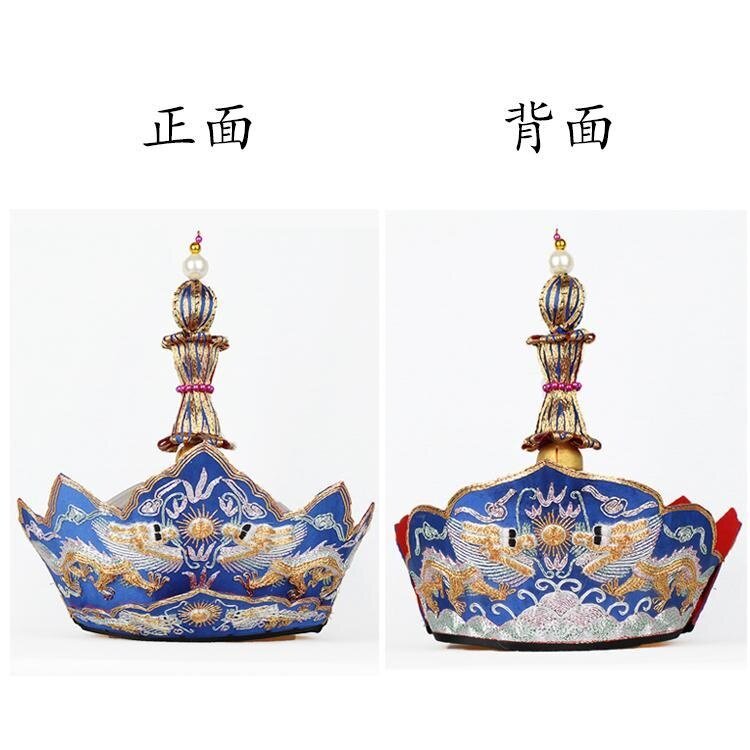 毗卢帽纯手工五方佛五冠帽五佛帽法师帽送铁通出家僧人和尚法会帽