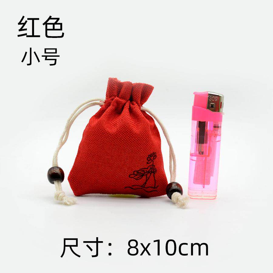 新款文玩袋子 首饰饰品收纳袋佛珠手串核桃盘玩小布袋抽绳束口袋