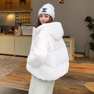 白色短款羽绒服女2025新款爆款小个子洋气轻薄冬季女款白鸭绒外套