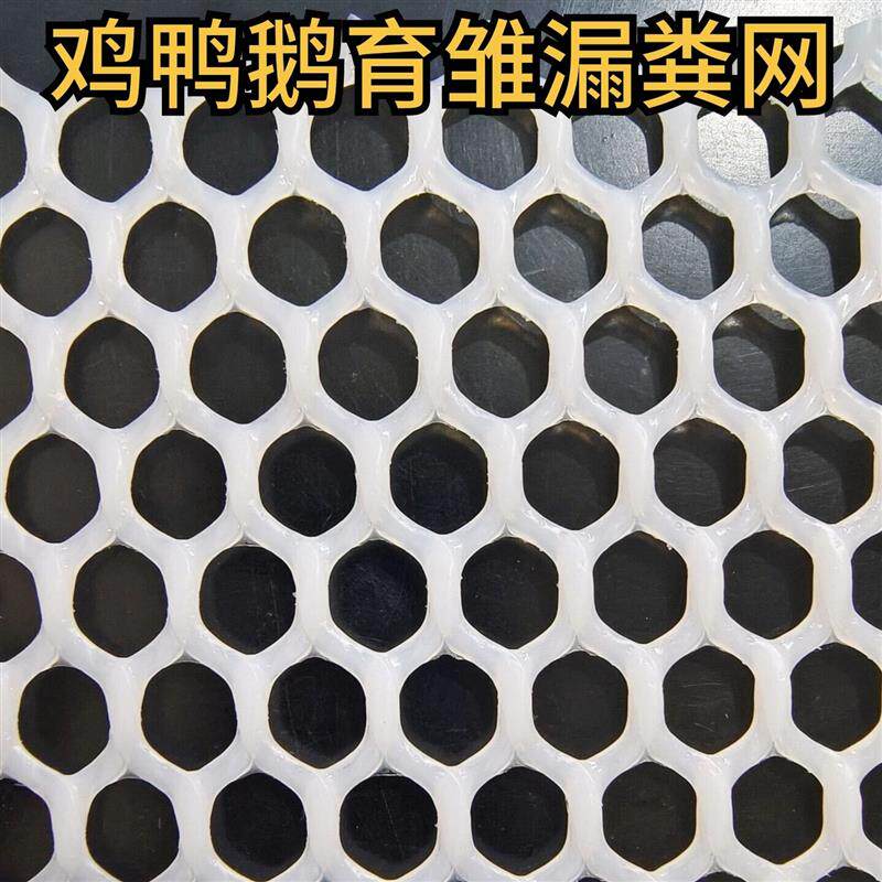 超厚鸡鸭鹅育雏漏粪网羊床垫网阳台防护网养殖围栏网塑胶网格