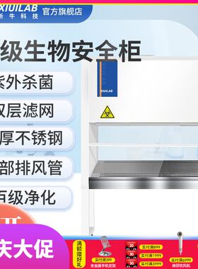 德国析牛二级生物安全柜实验室全钢单双人半排全排BHC1000ⅡA2操