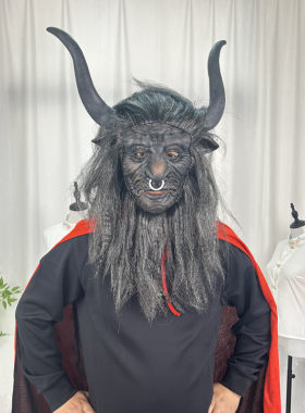 西游记妖怪道具牛魔王金钱豹面具