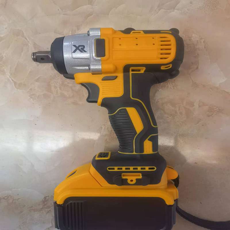 新款外贸锂电扳手架子工充电起子机无刷大扭力冲击螺丝刀