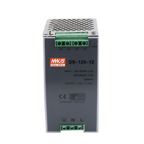 明伟导轨NDR DRhP-240-24V开关电源NDR-120W-24V5A75W 12V10A48V