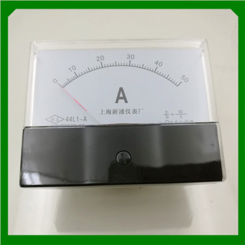 琼王电流表44L1-50/5A交直流电流电压表上海新浦仪表2KA直销44C2