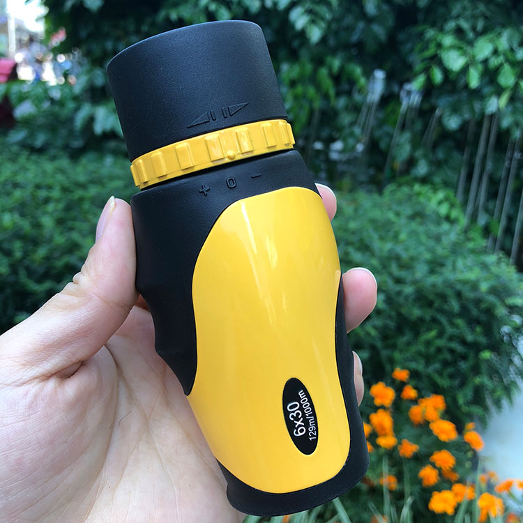 单筒望远镜6X30高倍高清望远镜户外拍照望远镜微光夜视四色可选
