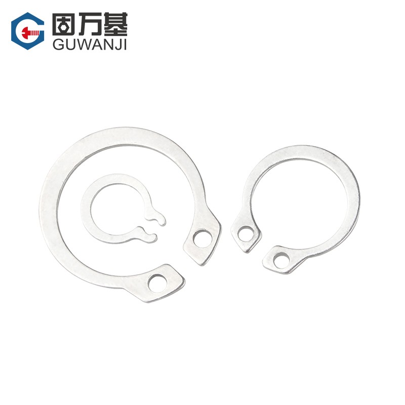 304不锈钢轴用挡圈轴卡轴s承轴用弹性卡簧 A形卡环C型外卡轴GB894