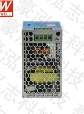 台湾明纬NDdR-75/120/240/480W导轨220转12V/24V/48V开关电源替DR