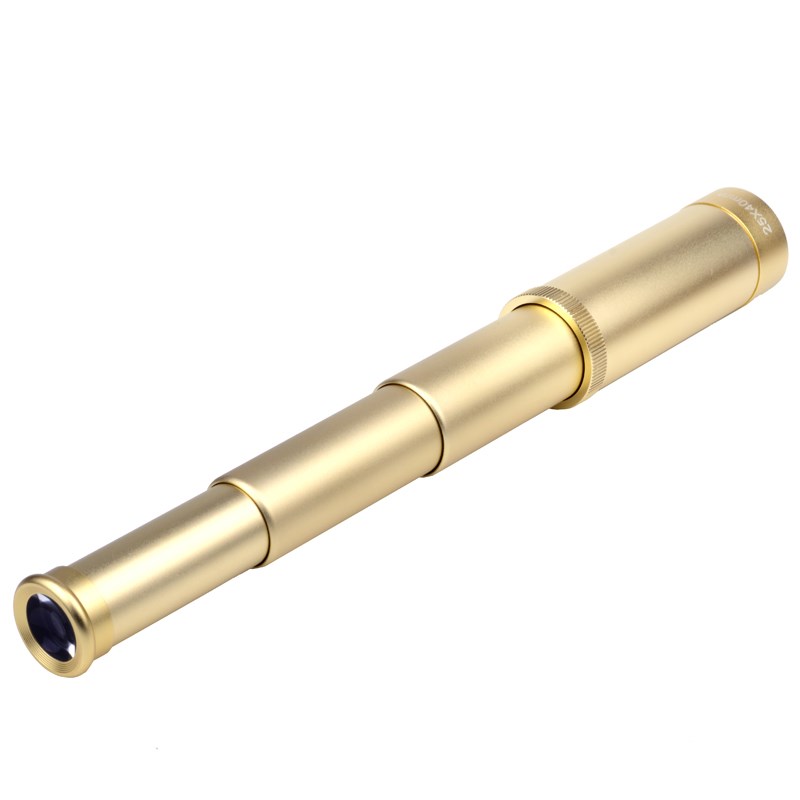 单孔海盗拉伸缩式便携微型单筒望远镜高清高倍夜视儿童加勒比复古