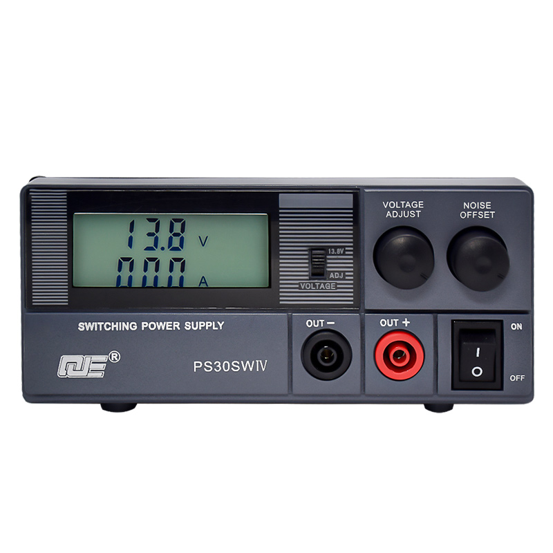 求精4代 PS30SWIV 液晶屏无线对讲机车载台基地通讯电源13.8V 30A