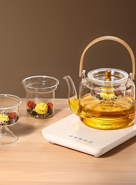 福也黑晶炉新款煮茶器家用多功能迷你小型电磁炉热烧水煮茶炉套装