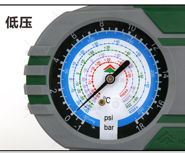 鸿森汽车加氟s601原装高低压表图片