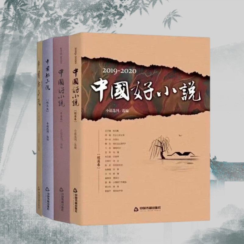 中国好小说四册套装 小说选刊选编中国当代文学2017-2020中短篇小说经典作品集正版阅读书籍