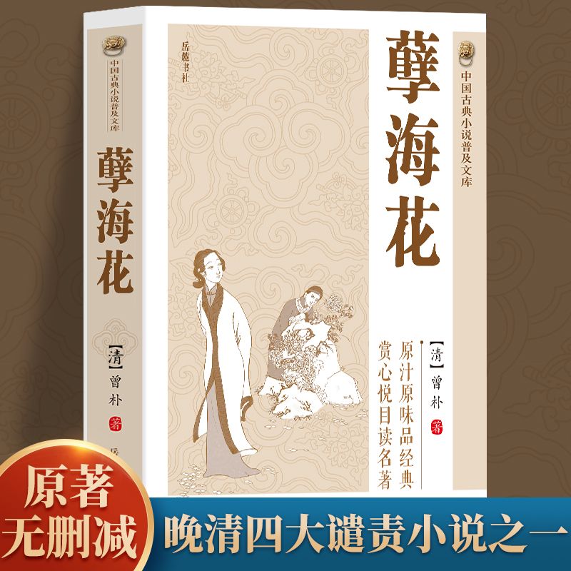 孽海花 古典文学晚清四大谴责小说之一 古典小说经典探索强国富民