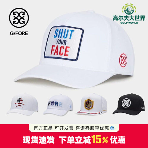 【清仓特价】GFORE高尔夫球帽G4无顶帽gfore帽遮阳透气帽男女士帽