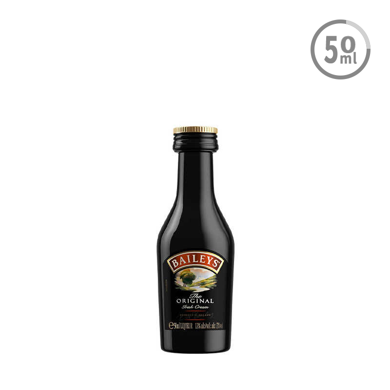 Baileys百利甜酒原味奶油力娇酒洋酒小瓶小样酒办酒伴酒版50ml