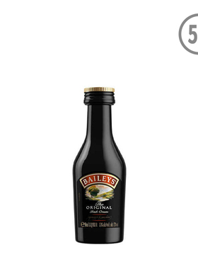Baileys百利甜酒原味奶油力娇酒洋酒小瓶小样酒办酒伴酒版50ml