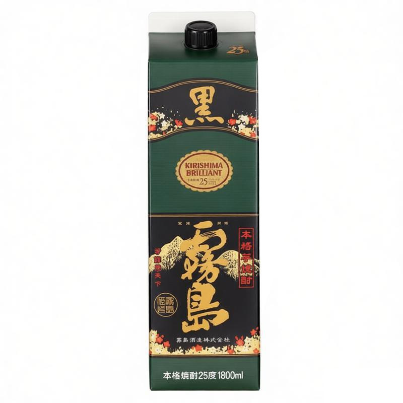 黑雾岛烧酒本格烧酎甘薯芋地瓜烧纸盒装1.8L 1800ml泡梅子酒