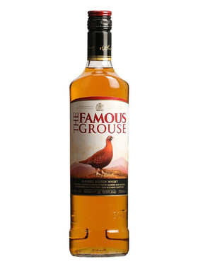 威雀威士忌 THE FAMOUS GROUSE 进口洋酒烈酒鸡尾酒无盒 700ml