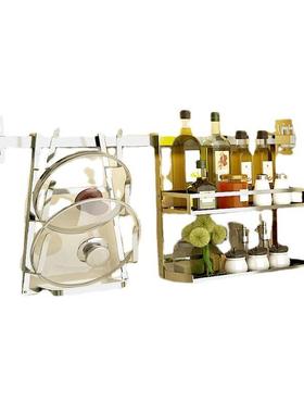 3功4不锈钢免OOL打孔厨房碗架碗碟盘子沥0水架窗户物架多能置收纳