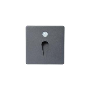 户外86磁吸防水地脚灯磁吸户外感应led嵌入式墙角踏步台阶灯