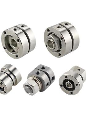 圆形0圆柱阻尼器任意可调节OHG转停轴36度旋转承轴圆盘阻尼铰链