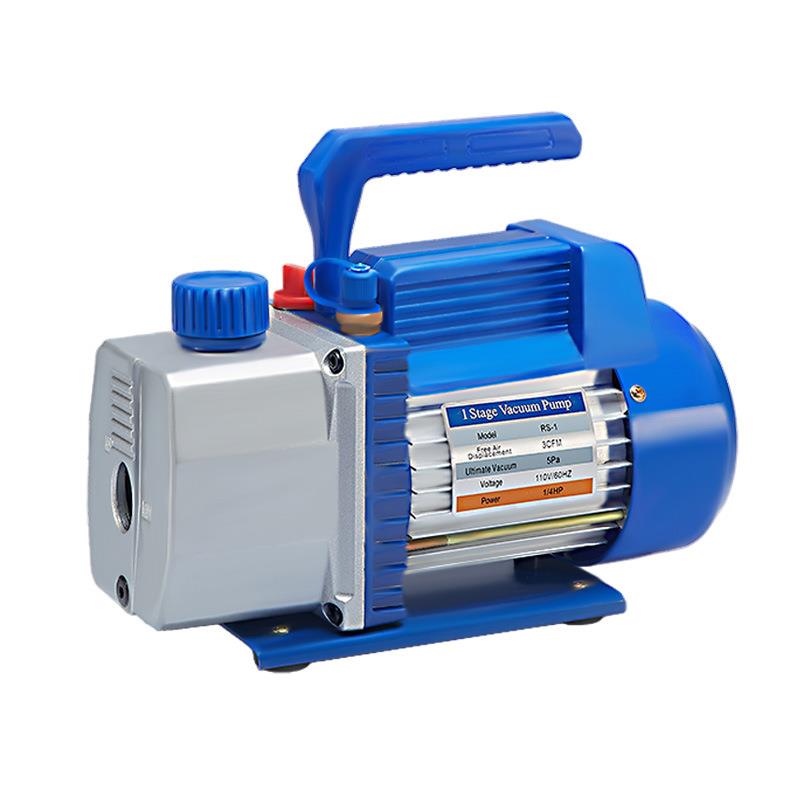 3CFM手提便捷式真空泵旋片式真空泵空调维修冷媒制冷小型真空泵