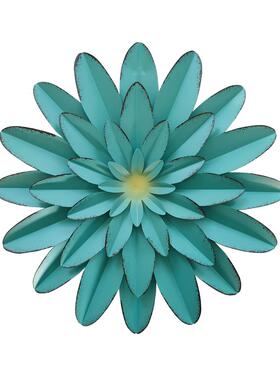 意铁艺壁xx0037仿创真挂花朵客厅墙面装上饰沙发背景墙挂饰厂家供