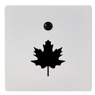 枫叶86型嵌入式踢脚灯墙角灯楼梯踏步灯台阶灯过道智能感应地脚灯