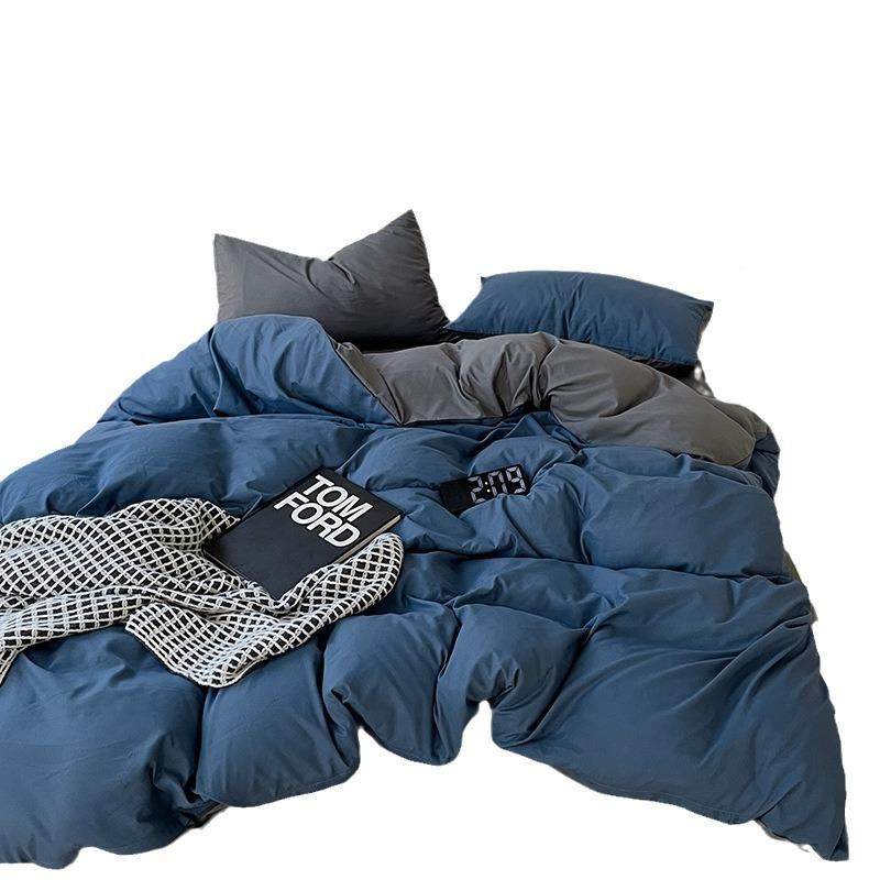 i色ns纯双拼人超柔四水洗棉件套学生宿舍单三件套四件套被套,床上用品,床品套件/四件套/多件套,淘宝优惠券,粉丝福利购,淘宝优惠卷