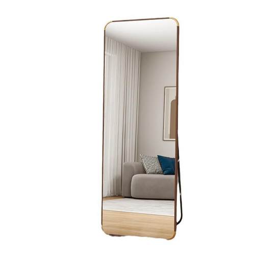 中式挂墙立体玻试镜子全璃衣身镜落地衣镜家用卧YMX-0611室贴墙壁