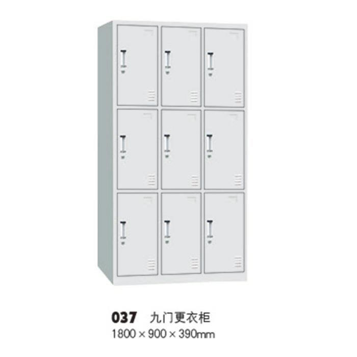 加厚学生宿舍更衣柜公寓柜员工宿舍铁皮储物柜无间鞋柜不锈钢碗柜