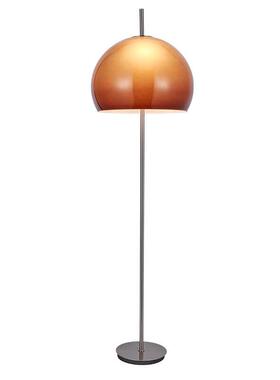 蘑菇斯落地灯卧室床头包豪中古is少厅女客复古玻璃80316网n红装饰