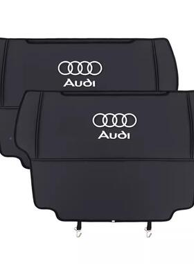 适用于奥迪座椅防踢垫后排Q防护垫A33A5Q5L65447Q7AA6装L汽4车内