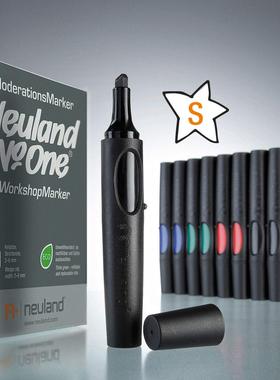 德国Neuland NoOne®彩色水性马克笔单色可加墨水方头2-6mm马克笔