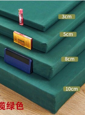 60D特级高密加硬海绵床垫纯白色制式内务单双居家学生宿舍褥定制