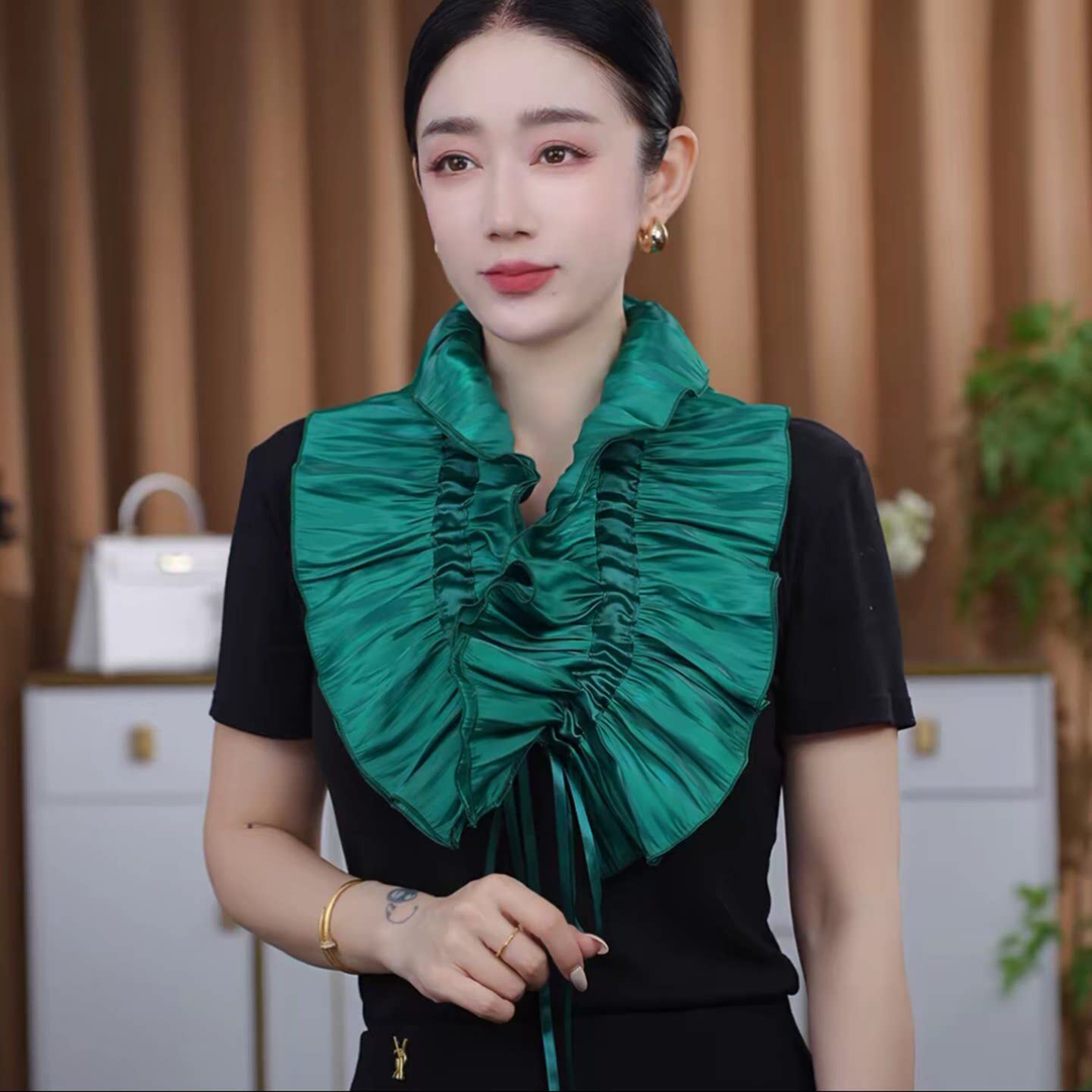 围脖秋冬季新款女士假领